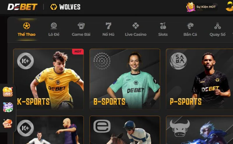 Debet Yani ⚡️ Link Vào Nhà Cái Debet Com Tặng 188% 10 Cá độ thể thao hấp dẫn